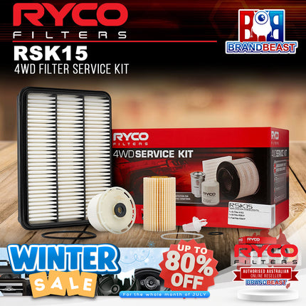 Ryco RSK15 4WD Filter Service Kit