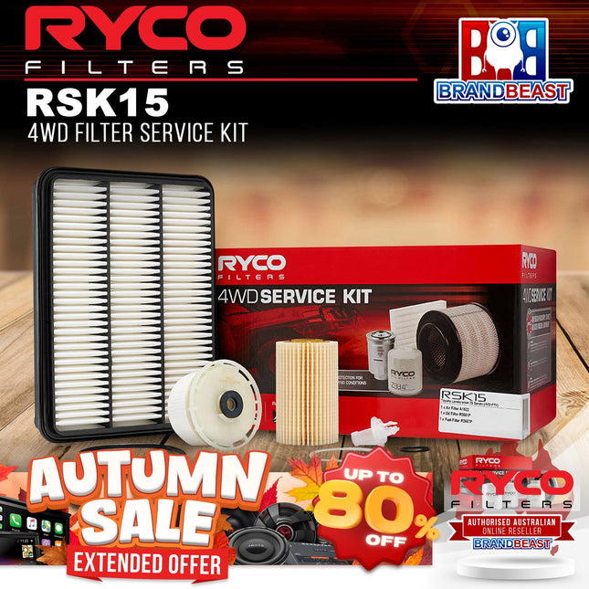 Ryco RSK15 4WD Filter Service Kit