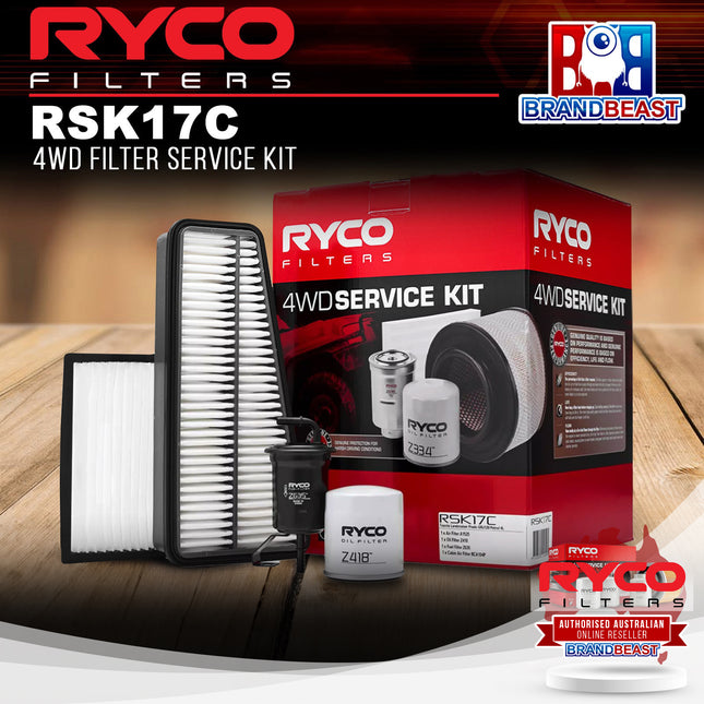 Ryco RSK17C 4WD Filter Service Kit
