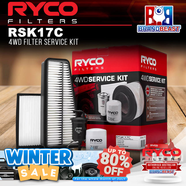 Ryco RSK17C 4WD Filter Service Kit