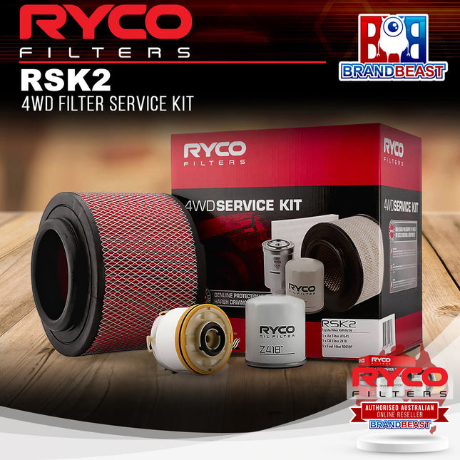 Ryco RSK2 4WD Filter Service Kit