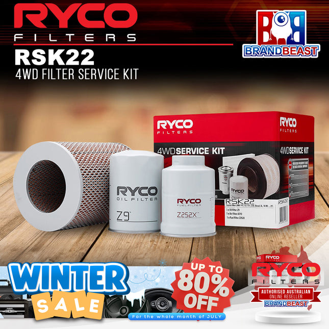Ryco RSK22 4WD Filter Service Kit