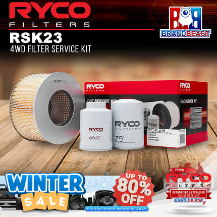Ryco RSK23 4WD Filter Service Kit