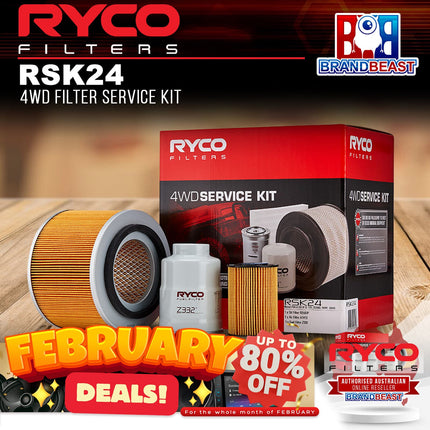 Ryco RSK24 4WD Filter Service Kit