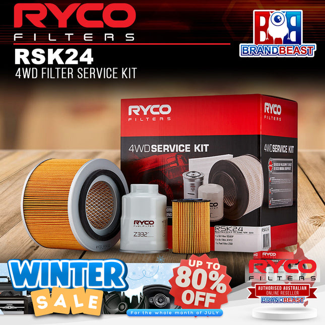 Ryco RSK24 4WD Filter Service Kit