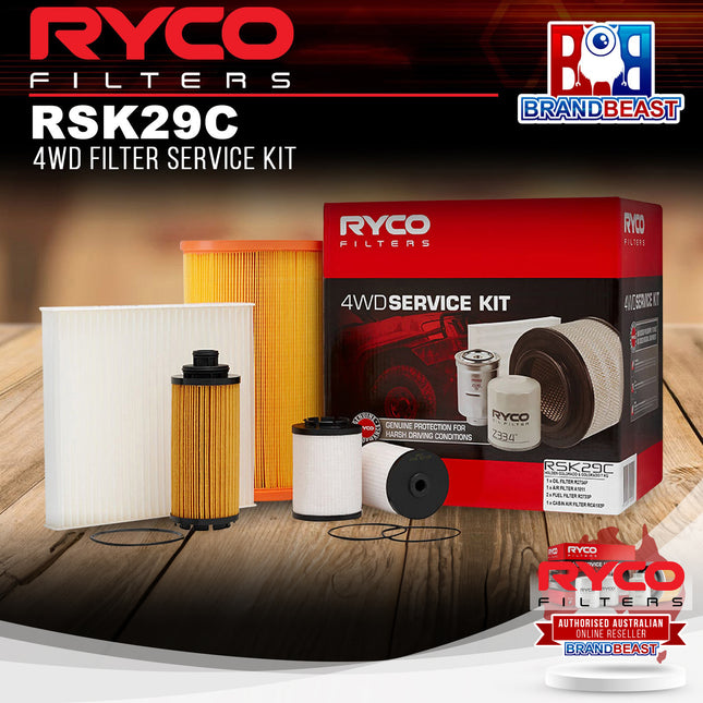 Ryco RSK29C 4WD Filter Service Kit
