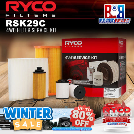 Ryco RSK29C 4WD Filter Service Kit