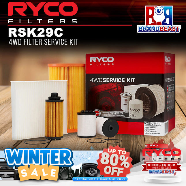 Ryco RSK29C 4WD Filter Service Kit
