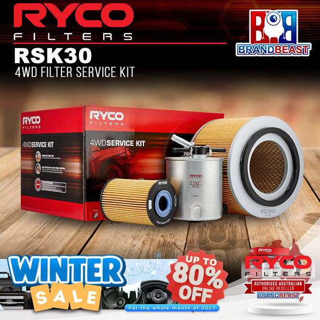 Ryco RSK30 4WD Filter Service Kit
