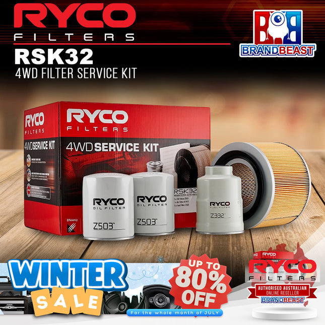 Ryco RSK32 4WD Filter Service Kit