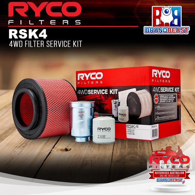 Ryco RSK4 4WD Filter Service Kit