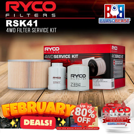 Ryco RSK41 4WD Filter Service Kit