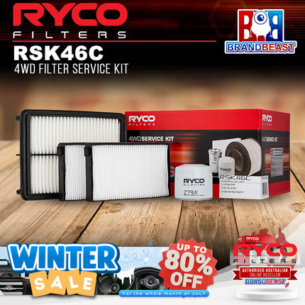 Ryco RSK46C 4WD Filter Service Kit