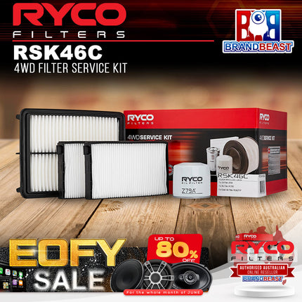 Ryco RSK46C 4WD Filter Service Kit