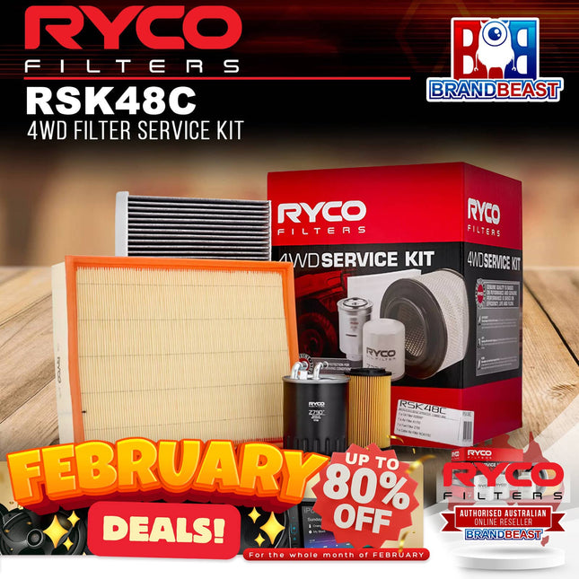 Ryco RSK48C 4WD Filter Service Kit