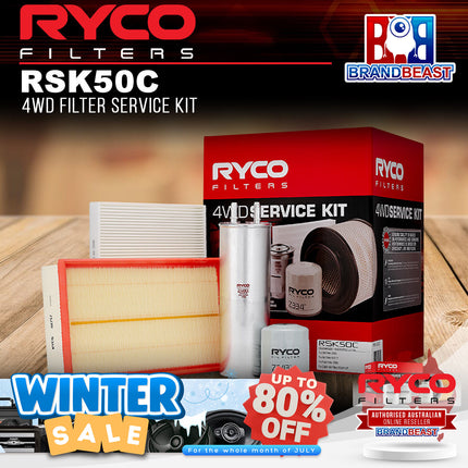 Ryco RSK51C 4WD Filter Service Kit