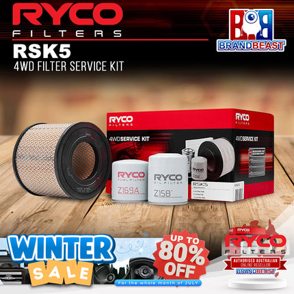 Ryco RSK5 4WD Filter Service Kit