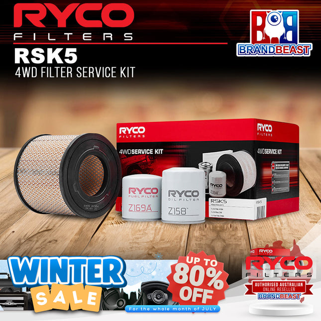 Ryco RSK5 4WD Filter Service Kit