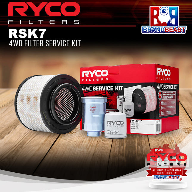 Ryco RSK7 4WD Filter Service Kit