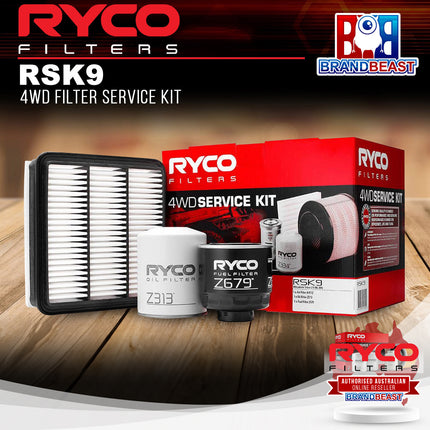 Ryco RSK9 4WD Filter Service Kit