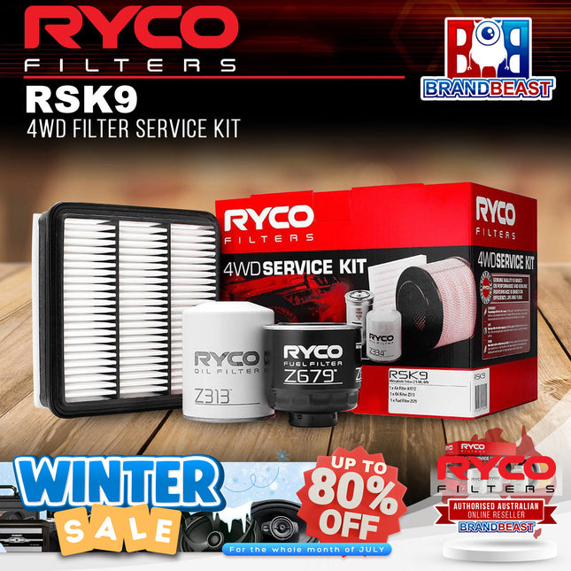 Ryco RSK9 4WD Filter Service Kit