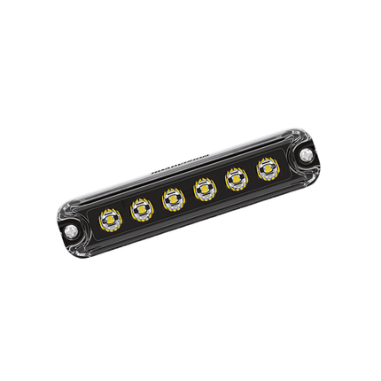Roadvision RSM0706A LED Strobe Module - 10-30V Rectangle Surface Mount 18W Amber