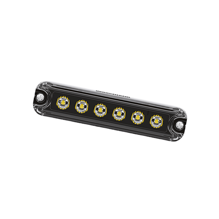 Roadvision RSM0706A LED Strobe Module - 10-30V Rectangle Surface Mount 18W Amber