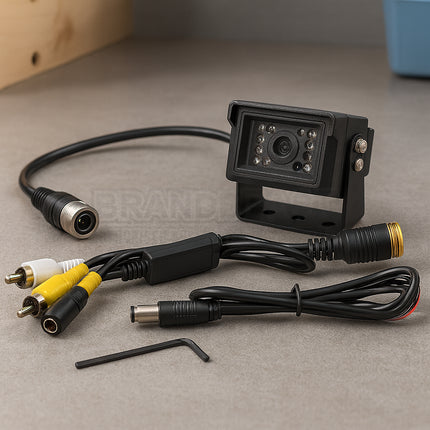 DNA RV103P Heavy Duty CCD Camera PAL IP69K Waterproof Night Vision