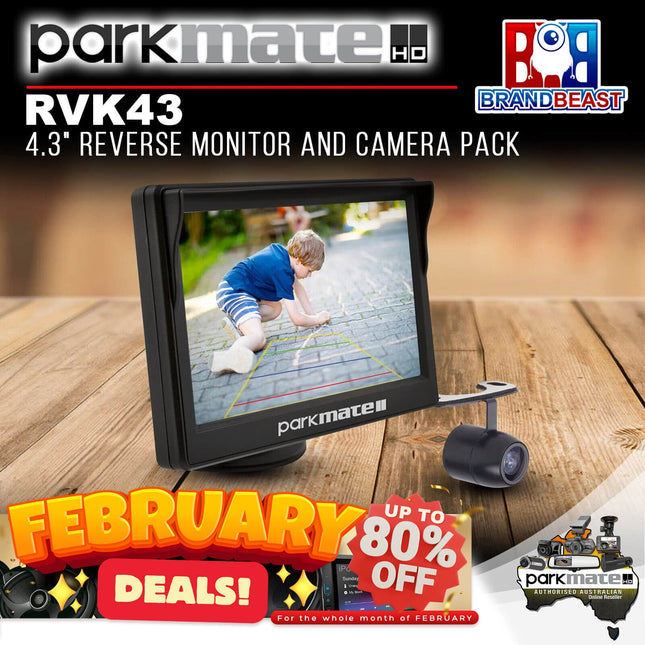 Parkmate RVK43 4.3‚Äù Monitor &amp; Camera Package