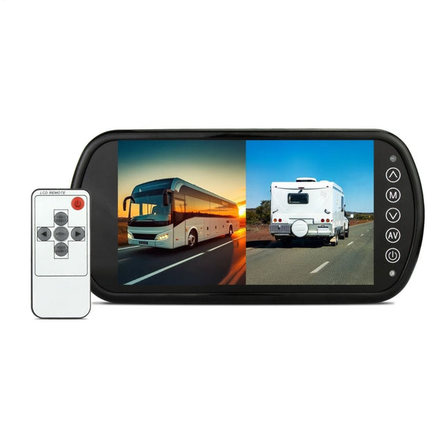 DNA RVM72 7-Inch AHD 2 Channel Rear View TFT-LCD Monitor