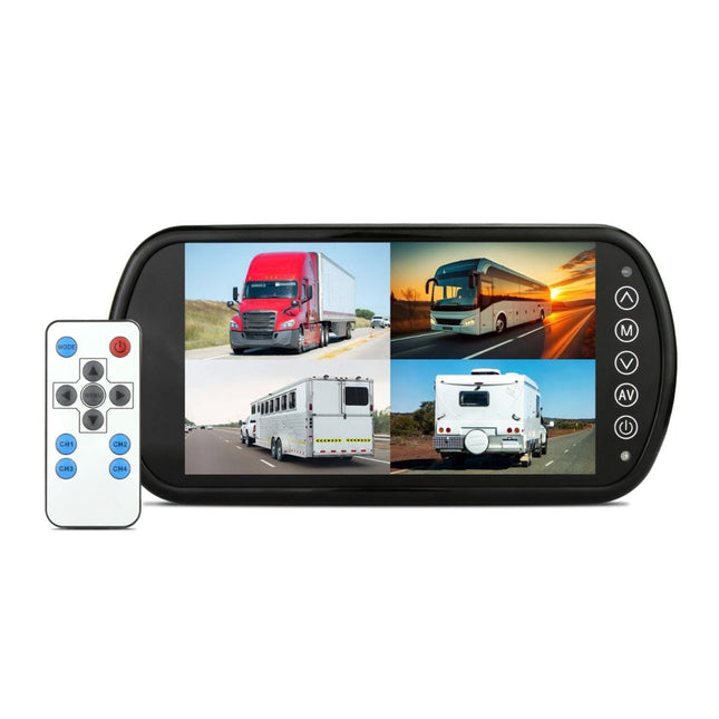 DNA RVM74 7-Inch AHD 4 Channel Rear View TFT-LCD Monitor