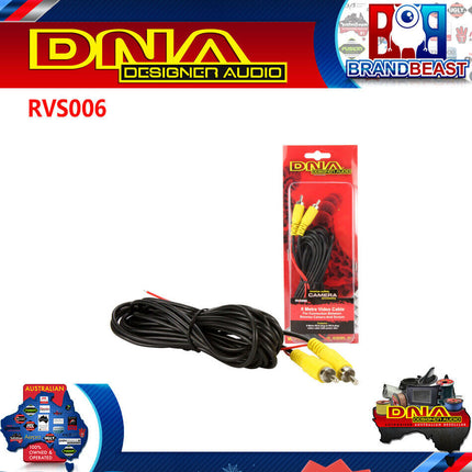 DNA RVS006 6m RCA To RCA Video Cable