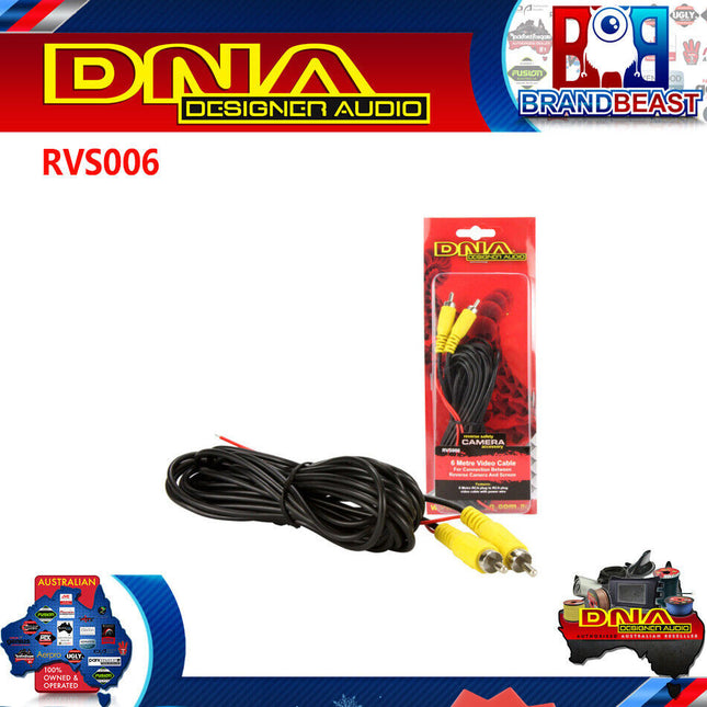 DNA RVS006 6m RCA To RCA Video Cable