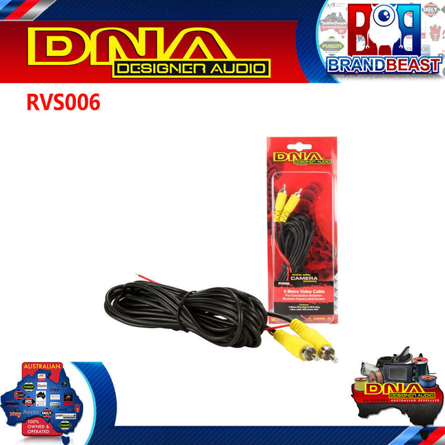 DNA RVS006 6m RCA To RCA Video Cable