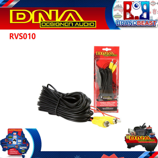 DNA RVS010 10m RCA To RCA Video Cable