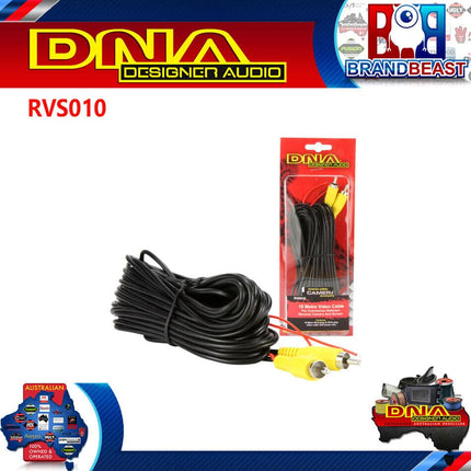 DNA RVS010 10m RCA To RCA Video Cable