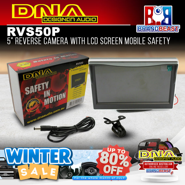 DNA RVS50P Reverse Camera With 5" LCD Screen