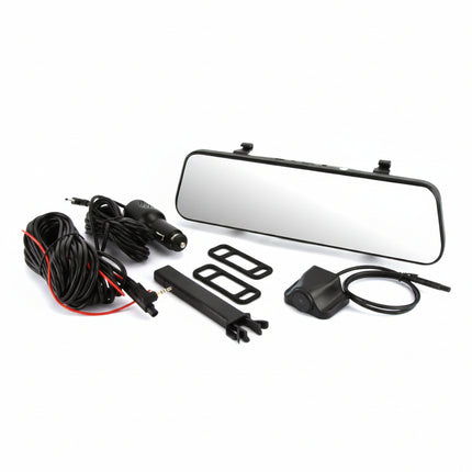 DNA RVS966-4K 9.66" 4K Rear-View DVR Mirror & Camera Pack