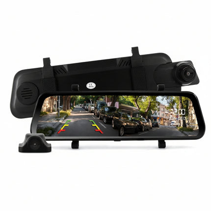 DNA RVS966-AHD 9.66" AHD Rear-View DVR Mirror & Camera Pack