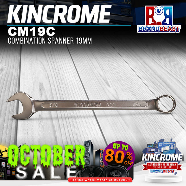 KINCROME CM19C Combination Spanner 19mm