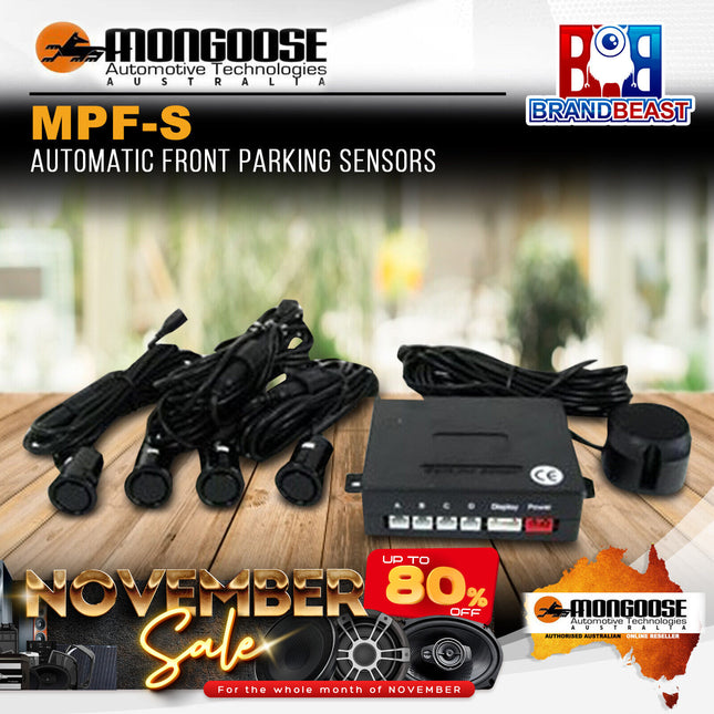 Mongoose MPF-S Automatic Front Parking Sensors