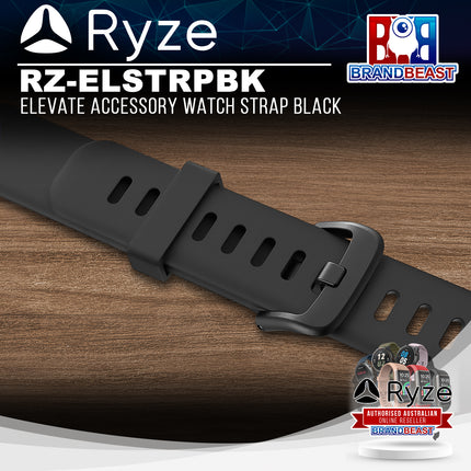 Ryze RZ-ELSTRPBK Elevate Accessory Watch Strap Black