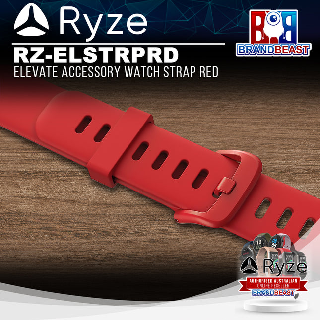 Ryze RZ-ELSTRPRD Elevate Accessory Watch Strap Red