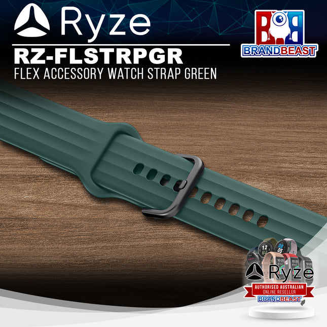 Ryze RZ-FLSTRPGR Flex Accessory Watch Strap Green