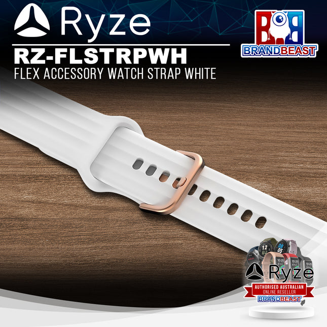 Ryze RZ-FLSTRPWH Flex Accessory Watch Strap White