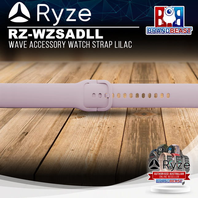 Ryze RZ-WZSADLL Wave Accessory Watch Strap Lilac