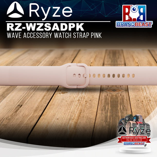 Ryze RZ-WZSADPK Wave Accessory Watch Strap Pink