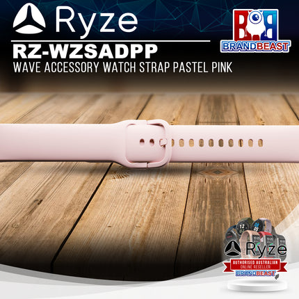 Ryze RZ-WZSADPP Wave Accessory Watch Strap Pastel Pink