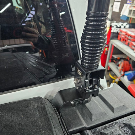 GMF4x4 TB-208 Dodge RAM 1500 DT Fifth Generation 2019+ UHF Tub Antenna Bracket
