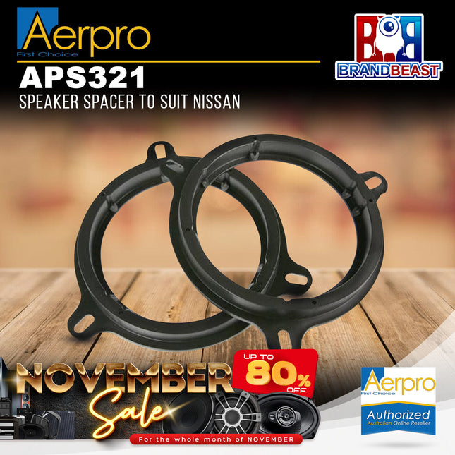 Aerpro APS321 Speaker Spacer to Suit Nissan
